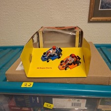 Corgi  #46 Super Karts Twin Pack,  Orange- Blue. UK Buyers Only (27)