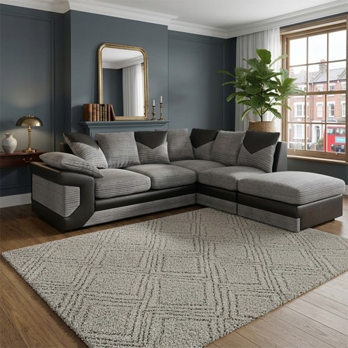 Corner sofa dino - jumbo, cord