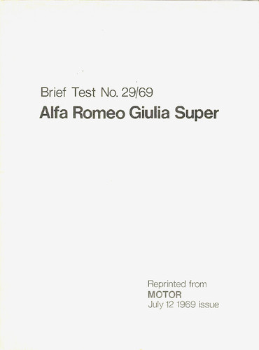 Alfa romeo giulia - giulia, super