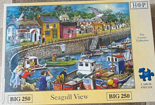 House puzzles seagull view - house, of