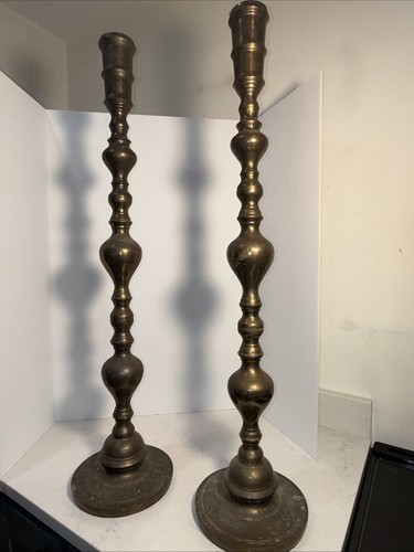Vtg set heavy - heavy, brass