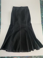 GU Women's Black Denim Flare