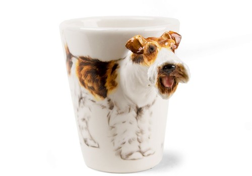 Blue witch handmade coffee mug - witch,