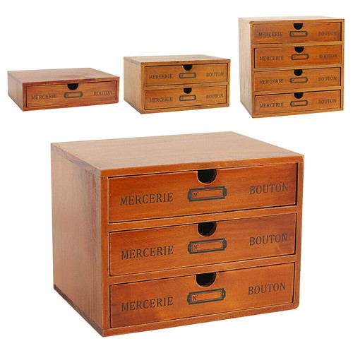 Wooden storage drawers chest - wooden,