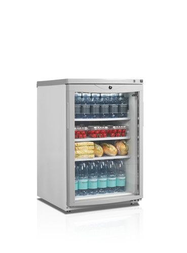 New tefcold upright - glass, door