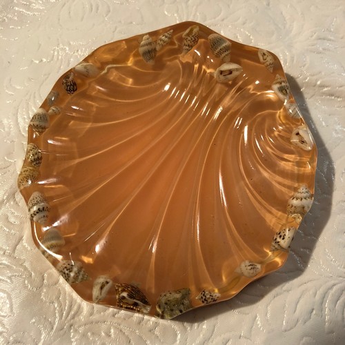 Vtg shabby chic lucite acrylic - shabby,