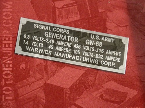 Label plate - plate,