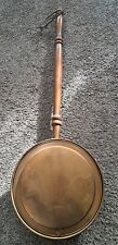 Vintage brass Bed warmer with