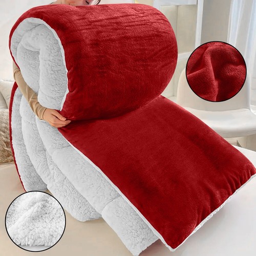 Reversible sherpa blanket - reversible,