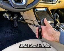 Disabled Driving car hand