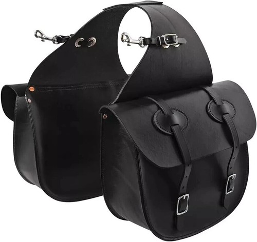 Black genuine leather western - leather,