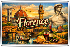 Florence Italy Fridge Magnet