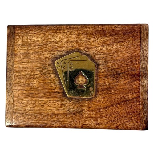 Double deck card - double, box
