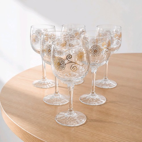 Set vintage gold - set, floral