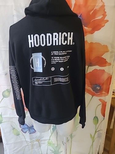 Hoodrich men black hoodie - men's,