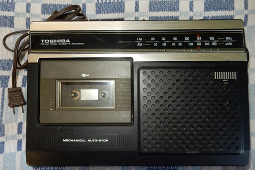 Toshiba radio cassette - toshiba,
