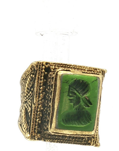 Vintage intaglio ring - intaglio,