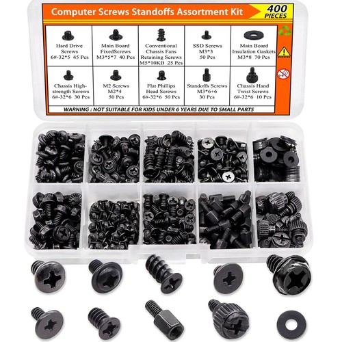 400pcs computer screw kit - computer,