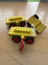 Vintage wind up lego motors x3