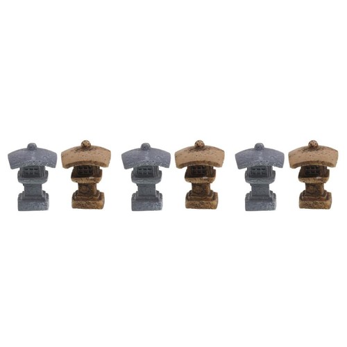 Pcs japanese stone lantern - 6,