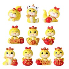 2025 New Years Snake Figurines