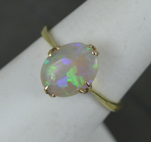 Antique opal and - 18ct, yellow