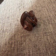 Netsuke Japanese Boxwood Snake