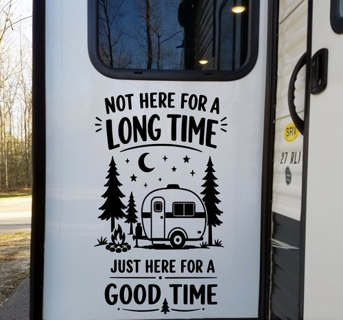 Not here for - for, just