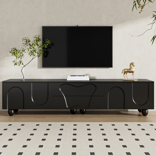 Unit with doors 2 - tv,
