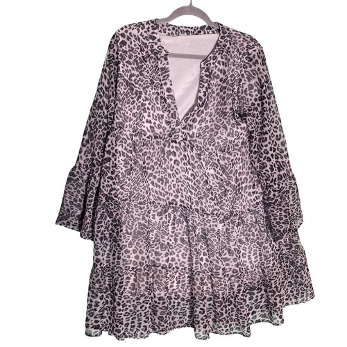 Womens leopard print tunic - womens,