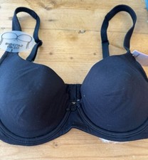 Triumph Super Soft WP Underwired 32B NEW Lightly Padded Black Bra 