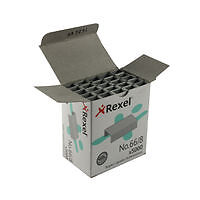 Rexel staples 8mm pack - rexel, (pack