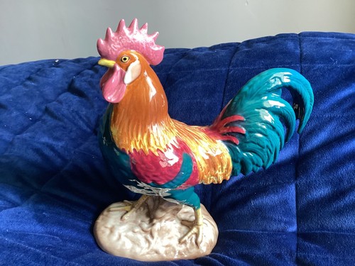 Beswick leghorn cockerel - leghorn,