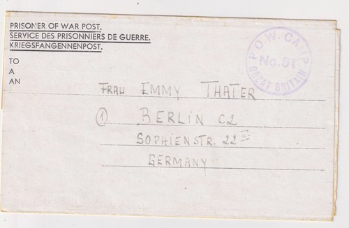 Ww2 german prisoner war - german, of