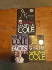 3 MARTINA COLE BOOKS JOBLOT