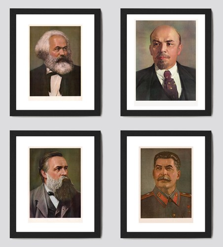 Repro lenin marx stalin - x,