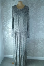 NEXT black mix dress size 16