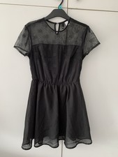 Pretty Black Polka Dot Skater