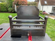 Gallery Elan Fire Basket - Polished - With Back Panel