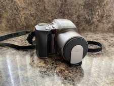 Olympus IS-200 35mm Film Point and Shoot SLR Hybrid Camera Silver Tested