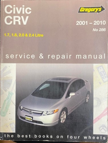 Book gregory service manual - book,