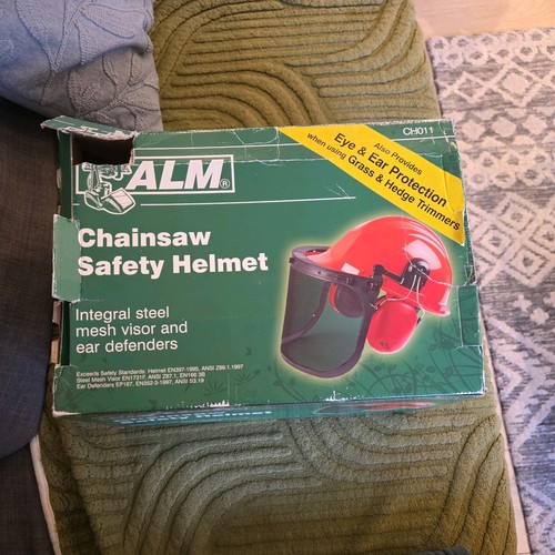Alm chainsaw safety helmet - alm,