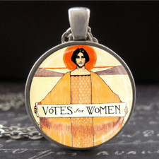 VOTES FOR WOMEN Silver Women's