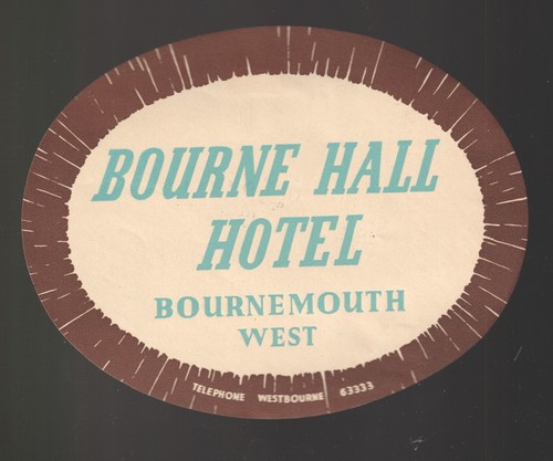 Hotel luggage label england - label,