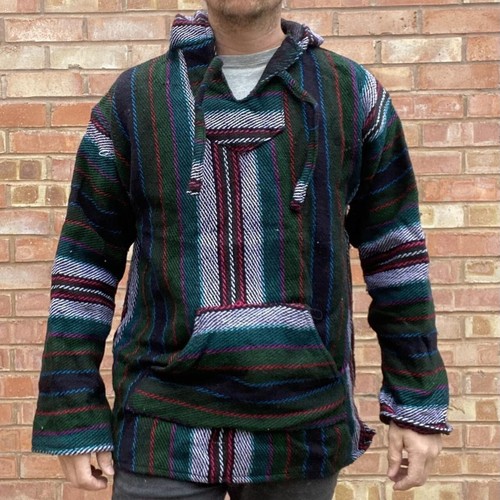 Festival poncho green - festival, knitted