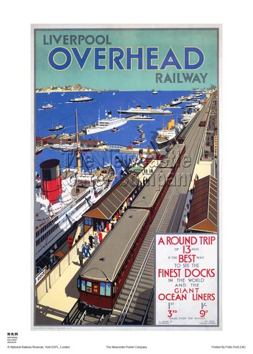 Liverpool mersey overhead - liverpool,