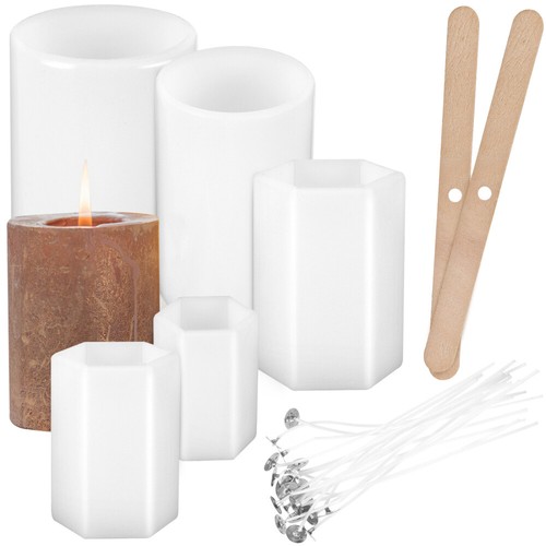 Set silicone candle moulds - 1,