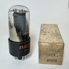 RCA 6V6GTA Vacuum Tubes Grey