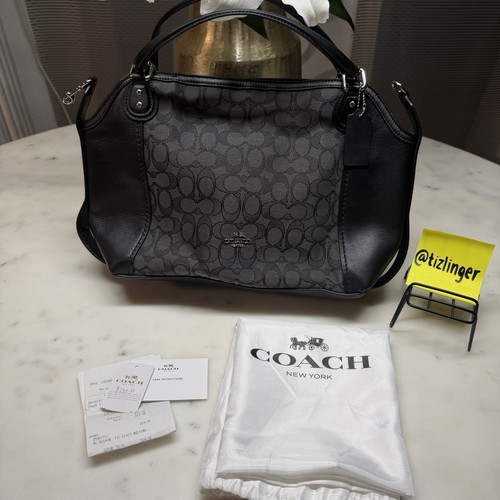 Coach signature handbag - signature,