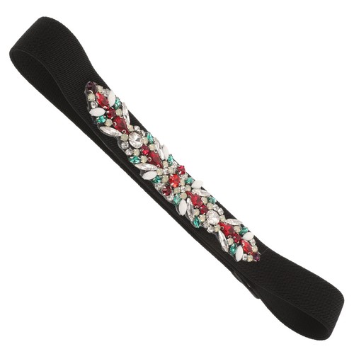 Crystal rhinestones belt - crystal,